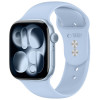 Tech-Protect Silicone correa para Apple Watch 8/9/10/11/12/SE 40/41/42 mm, azul claro