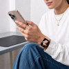 Tech-Protect Silicone correa para Apple Watch 8/9/10/11/12/SE/Ultra 44/45/46/49 mm, rosa empolvado