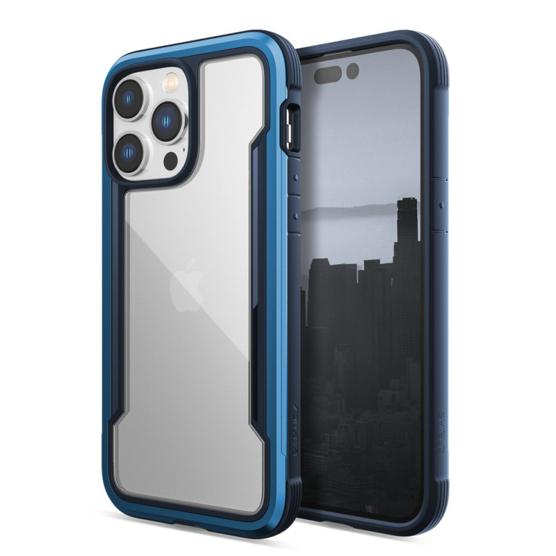 X-Doria Raptic Shield funda para Apple iPhone 14 Pro Max, azul marino