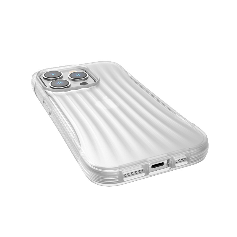 X-Doria Raptic Clutch funda para Apple iPhone 14 Pro, transparente