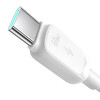 Cable Joyroom S-A14 Multi-Color Series USB-C - USB-C, 60 W, 480 Mbps, 1,2 m, blanco (S-CC100A141W)