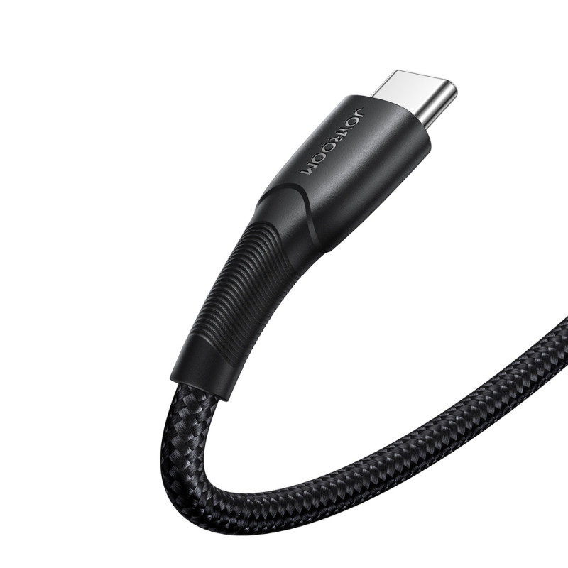 Joyroom Starry Series SA32-CC3 cable USB-C - USB-C, 60 W, 480 Mbps, 1 m, negro