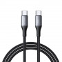Joyroom Flash Series S-A28 cable USB-C - USB-C, 60 W, 480 Mbps, 1 m, negro