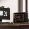 Jonsbo D33 STD caja de PC, minicaja, mATX, cristal templado, negra (D33 STD BLACK)