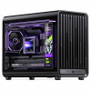 Jonsbo D33 STD caja de PC, minicaja, mATX, cristal templado, negra (D33 STD BLACK)