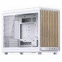 Jonsbo D33 Wood caja de PC, minicaja, mATX, cristal templado, blanca, madera (D33 WD/WHITE)