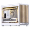 Jonsbo D33 Wood caja de PC, minicaja, mATX, cristal templado, blanca, madera (D33 WD/WHITE)