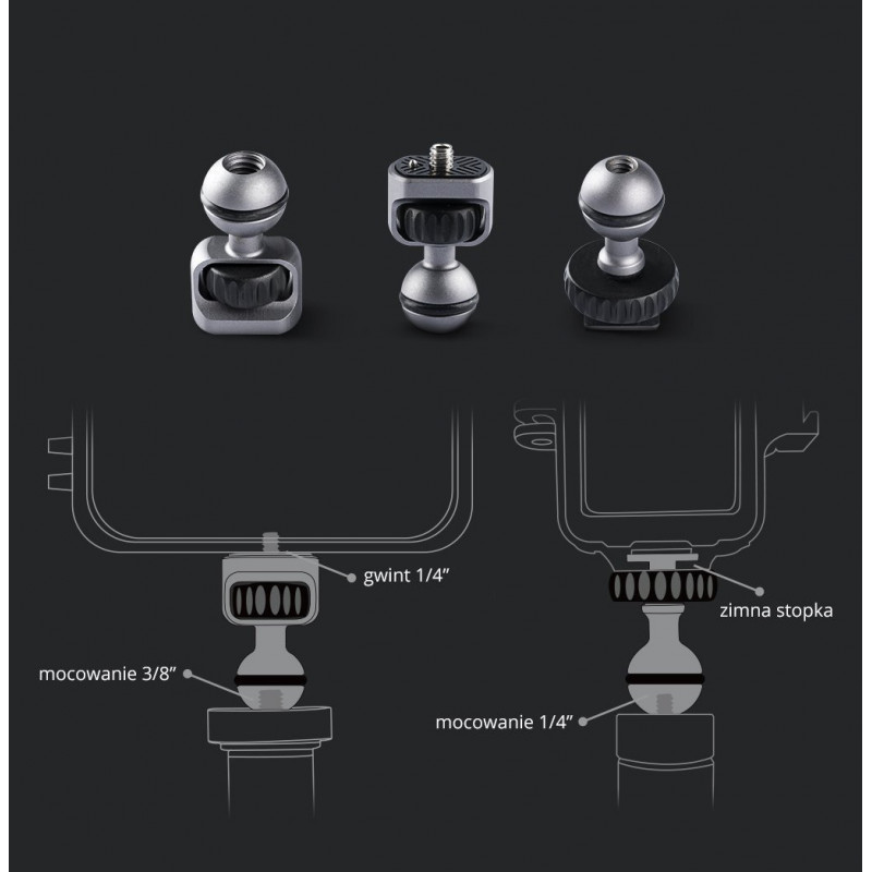 PGYTECH P-CG-009 Magic Arm para cámaras / gimbals