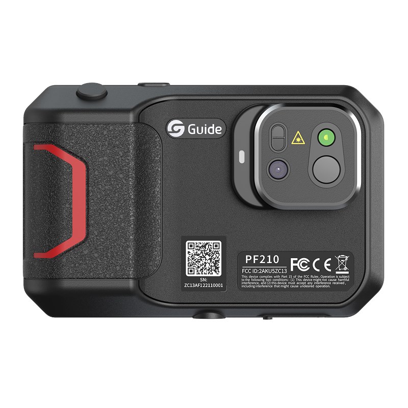 Guide Sensmart PF210 cámara termográfica, 256 x 192 píxeles, negra