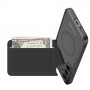 Dux Ducis funda Rafi II para Samsung Galaxy S25 con soporte y cartera, negra