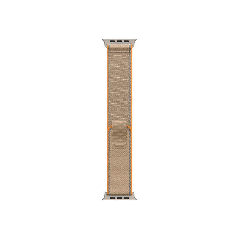 Apple Trail Loop correa para smartwatch 49 mm, arena, M/L, acabado de titanio natural, MK8N4ZM/A