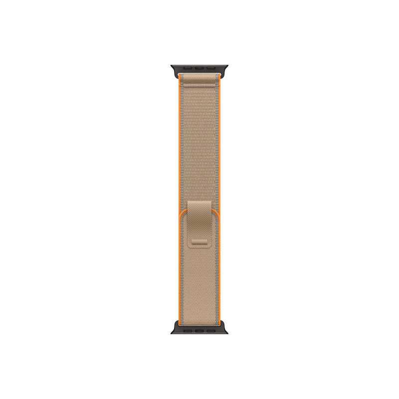 Apple Trail Loop correa para smartwatch 49 mm, arena, M/L, acabado de titanio negro, MKAJ4ZM/A