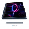Lenovo Yoga 9i 2-in-1 Aura Edition 14IPH11 83SE001XPB portátil, 14" 2,8K OLED táctil, Intel Core Ultra 7 355, 32 GB RAM, SSD de 512 GB, azul