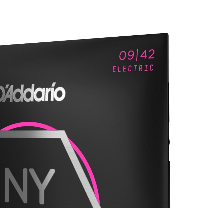 D'Addario NYXL0942 cuerdas para guitarra eléctrica, 09–42