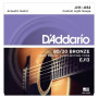 D'Addario EJ13 cuerdas para guitarra acústica, 11-52