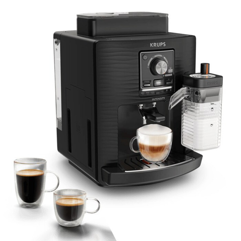 Cafetera Krups EA5028E0 Intensity Milk, 1450 W, 15 bar
