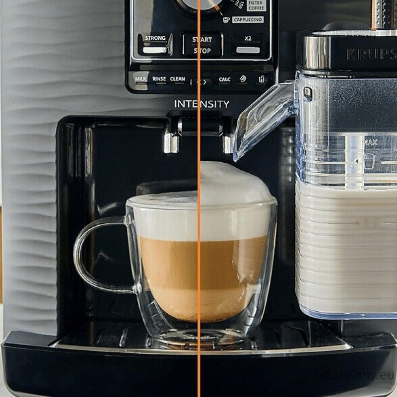 Cafetera Krups EA5028E0 Intensity Milk, 1450 W, 15 bar