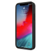 BMW BMHCP12SRSPPK Curve Perforate funda rígida de piel para Apple iPhone 12 mini, negra