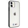 Funda rígida BMW BMHCP12SMBTOK Sandblast para Apple iPhone 12 mini, transparente