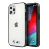 Funda rígida BMW BMHCP12LMBTOK Sandblast para Apple iPhone 12 Pro Max, transparente