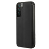BMW BMBKS22MTRTBK funda tipo libro para Samsung Galaxy S22+, M Collection Triangles, negra