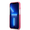 Karl Lagerfeld KLHCP13STPECPI funda rígida para Apple iPhone 13 mini 5,4″, Choupette Head, fucsia
