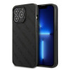 Karl Lagerfeld KLHCP13LPTLK funda rígida para Apple iPhone 13 Pro, Perforated Allover, negra