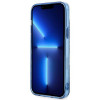 Guess GUHCP14MHGPLHB funda rígida para Apple iPhone 14 Plus / 15 Plus, Porcelain Collection, azul