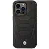 BMW BMHMP14L22RPSK Leather Seats Pattern MagSafe funda para Apple iPhone 14 Pro 6,1″, negra