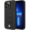 BMW BMHMP14X22RPSK Leather Seats Pattern MagSafe funda para Apple iPhone 14 Pro Max 6,7″, negra