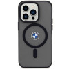 BMW BMHMP14LDSLK Signature MagSafe funda rígida para Apple iPhone 14 Pro, negra
