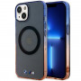 BMW BMHMP14MHTGE Gradient Bumper MagSafe funda rígida para Apple iPhone 14 Plus / 15 Plus, gris