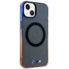 BMW BMHMP14MHTGE Gradient Bumper MagSafe funda rígida para Apple iPhone 14 Plus / 15 Plus, gris