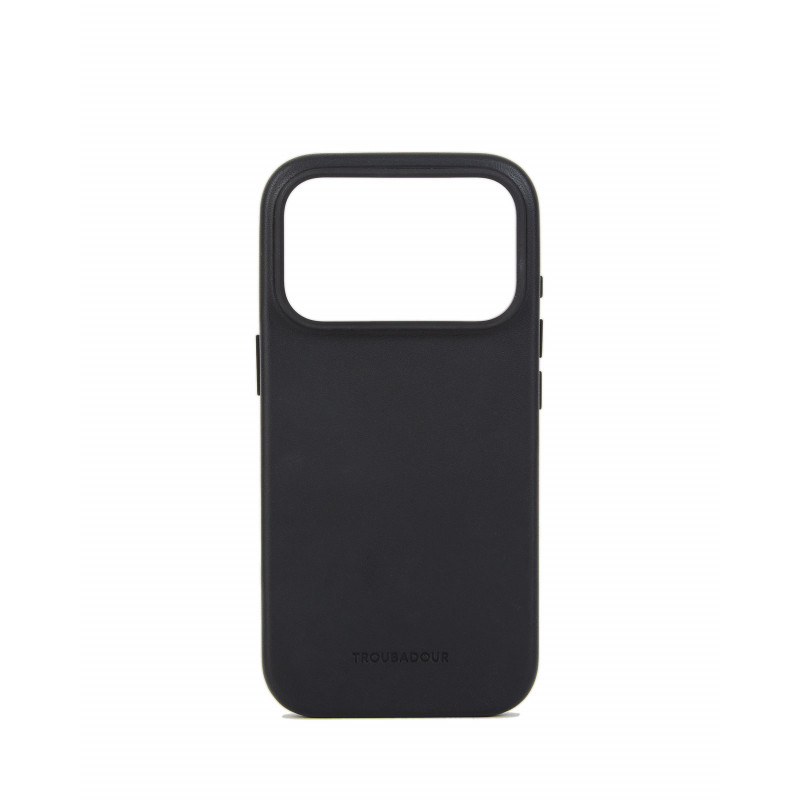 Mujjo Troubadour funda de piel para Apple iPhone 18 Pro / 17 Pro, MagSafe, negra