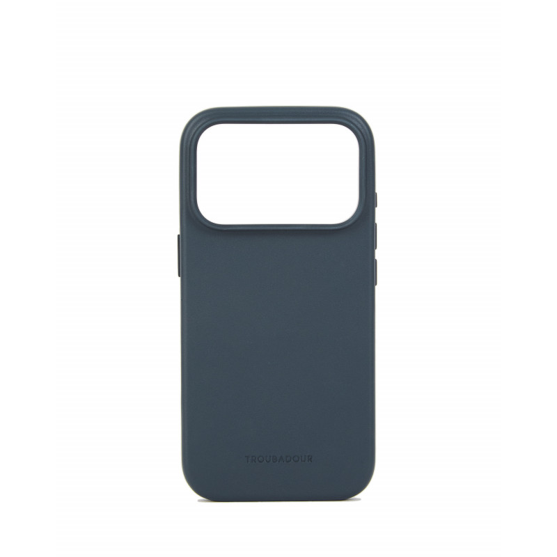 Mujjo Troubadour funda de piel para Apple iPhone 18 Pro / 17 Pro, MagSafe, basalto