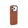 Mujjo Troubadour funda de piel para Apple iPhone 18 Pro / 17 Pro, MagSafe, marrón claro