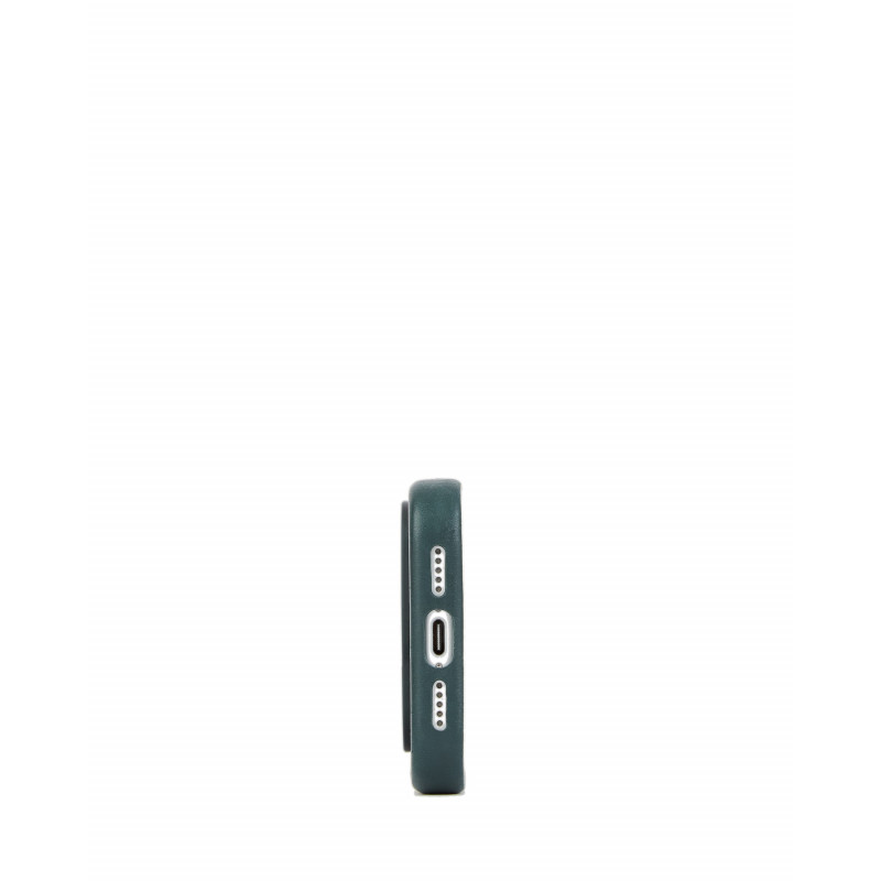 Mujjo Troubadour funda de piel para Apple iPhone 18 Pro / 17 Pro, MagSafe, verde obsidiana