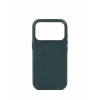 Mujjo Troubadour funda de piel para Apple iPhone 18 Pro / 17 Pro, MagSafe, verde obsidiana