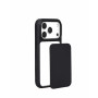 Mujjo Troubadour Modular funda de piel para Apple iPhone 18 Pro / 17 Pro, MagSafe, negra