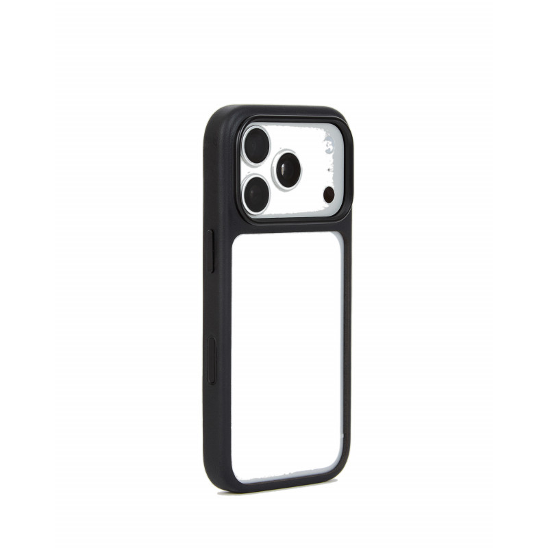 Mujjo Troubadour Modular funda de piel para Apple iPhone 18 Pro / 17 Pro, MagSafe, negra