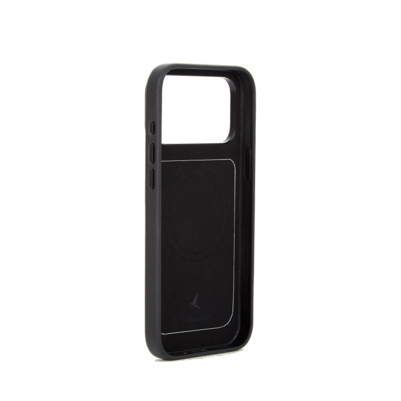Mujjo Troubadour Modular Leather Case funda de piel para Apple iPhone 18 Pro Max / 17 Pro Max, MagSafe, negra