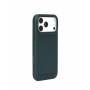 Mujjo Troubadour Modular Leather Case funda de piel para Apple iPhone 18 Pro Max / 17 Pro Max, MagSafe, verde obsidiana