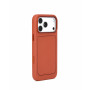 Mujjo Troubadour Modular Leather Case funda de piel para Apple iPhone 18 Pro Max / 17 Pro Max, MagSafe, terracota