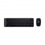 Logitech MK220 kit de teclado y ratón inalámbricos, 2,4 GHz, 920-008318, negro