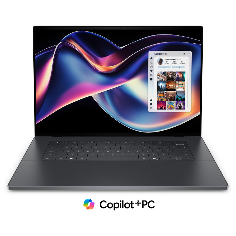 Dell XPS 16 DA16260-945YK portátil táctil de 16 pulgadas, Intel Core Ultra X9 388H, 32 GB RAM, 1 TB SSD, Windows 11 Home, grafito