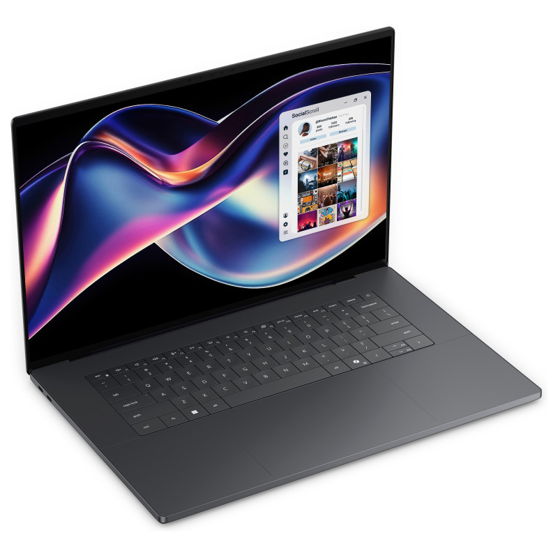 Dell XPS 16 DA16260-945YK portátil táctil de 16 pulgadas, Intel Core Ultra X9 388H, 32 GB RAM, 1 TB SSD, Windows 11 Home, grafito