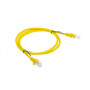 Lanberg PCU6-10CC-0100-Y cable de red Cat6 U/UTP, 1 m, amarillo