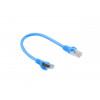 Lanberg PCF6-10CC-0025-B cable de red Cat6 F/UTP, 0,25 m, azul