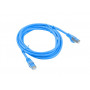 Lanberg PCF6-10CC-0050-B cable de red Cat6 F/UTP, 0,5 m, azul