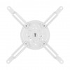 Maclean MC-200 W soporte de techo para proyectores, acero, 54–320 mm, hasta 13,5 kg, blanco